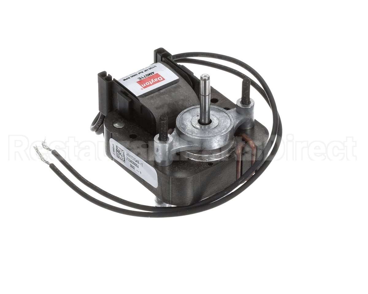 522307 Stoelting Motor; Fan 1250 Hp 3000Rpm