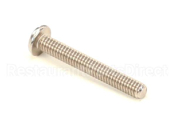 53-0206 Nu-Vu Screw,S/S,8-32 X 1-1/4,Sl Pnhd