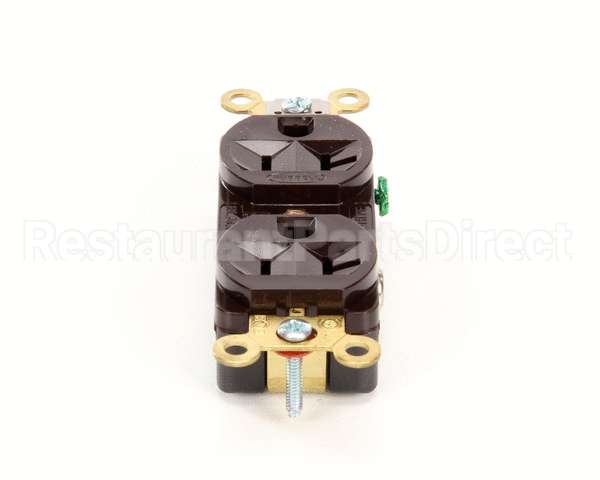 5352AB Hubbell Lighting Duplex Rcpt Brown 20A 125V