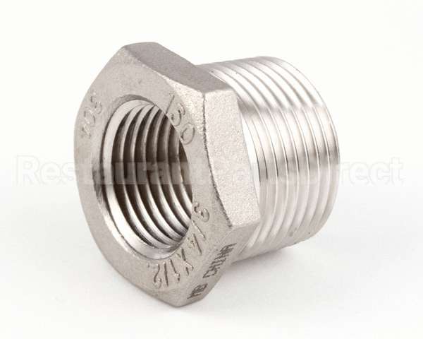 55107 Blodgett Reducer, Stn.stl 3/4Npt To 1/