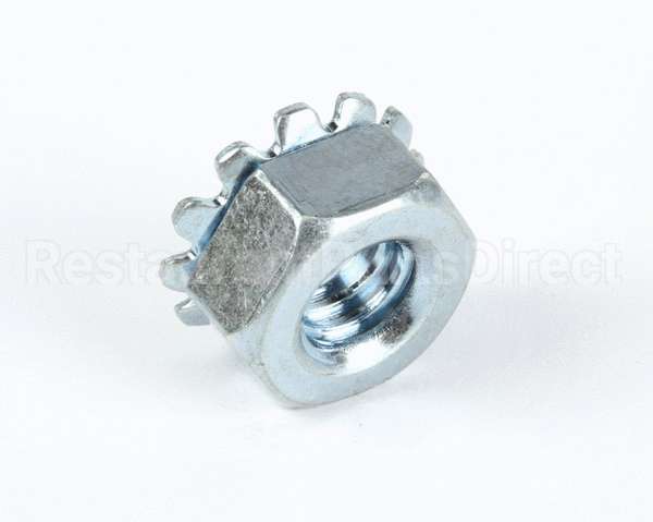 5553 Nieco Nut, Kep, 1/4-20, Zinc Plated
