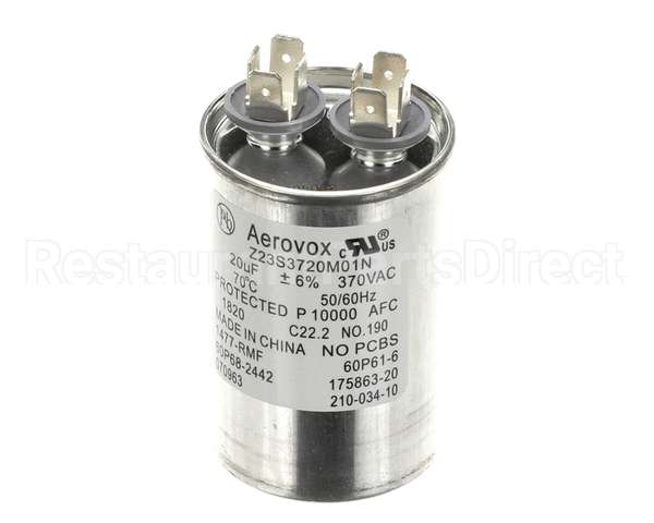 560002379 Cornelius Capacitor Run 20 Mfd 230V 50Hz