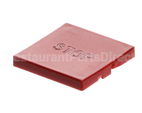 5708-6116 Oliver Button-Sq Red W/Stop Mrk,Short