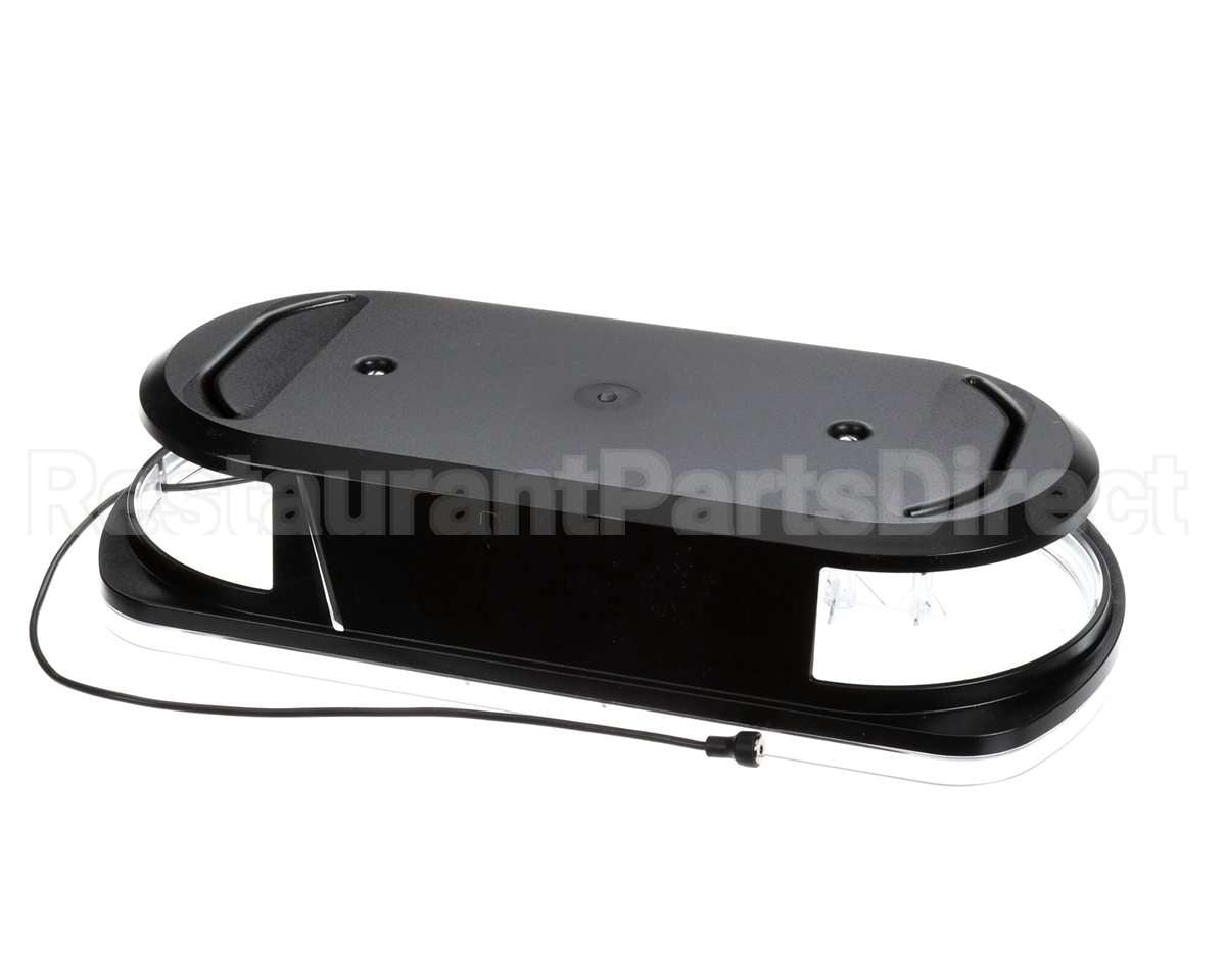 57678.1001 Bunn Lid Assy, Display Hopper Black