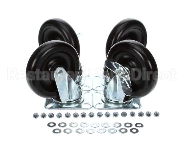 57784 Perlick Caster Kit, Set Of 4, 6 1/8