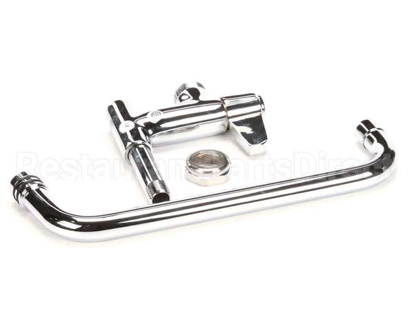 5AFL10 T&S Brass Faucet, Add-On For Pre-Rinse, 10 Swing N