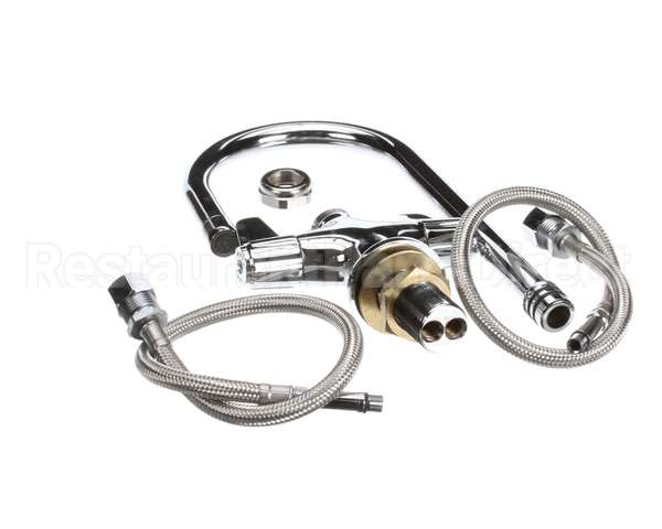 5F-2SLX05 T&S Brass Faucet Deck Mount Single Hole Base 18