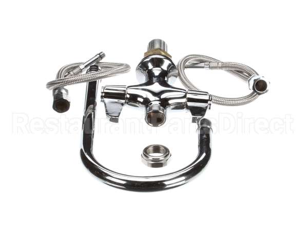 5F-2SLX05 T&S Brass Faucet Deck Mount Single Hole Base 18