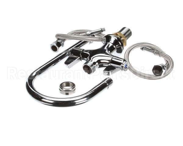 5F-2SLX05 T&S Brass Faucet Deck Mount Single Hole Base 18