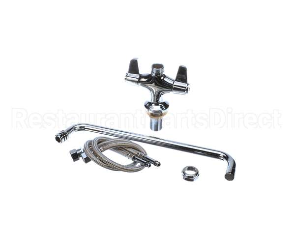 5F-2SLX14 T&S Brass Faucet Deck Mount Single Hole Base 18