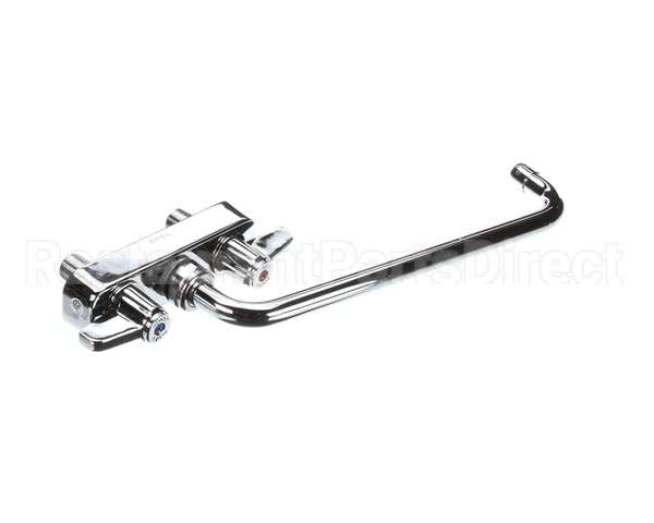 5F-4CLX12 T&S Brass Equip Workboard Faucet 4 Cc Deck Mount