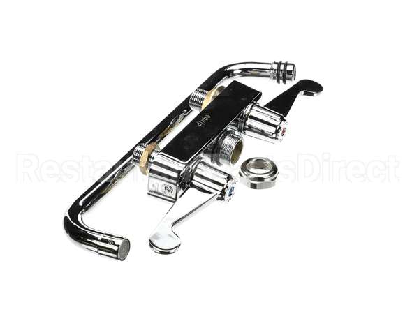 5F-4CWX12 T&S Brass Equip 4 Cc Deck Mount Workboard Fct W