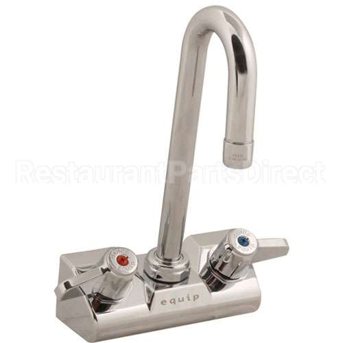 5F-4WLX03 Compatible TS Brass Faucet, 4"Wall, 3"Gsnk, Leadfree