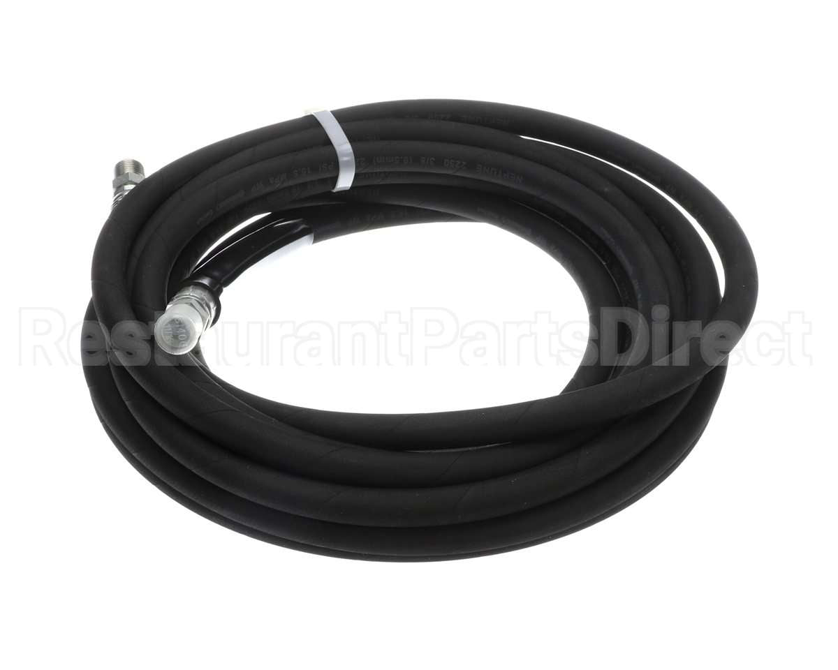 5HR-2HSE-25 T&S Brass 3/8 X 25' Equip Hose, Black, Medium Pres