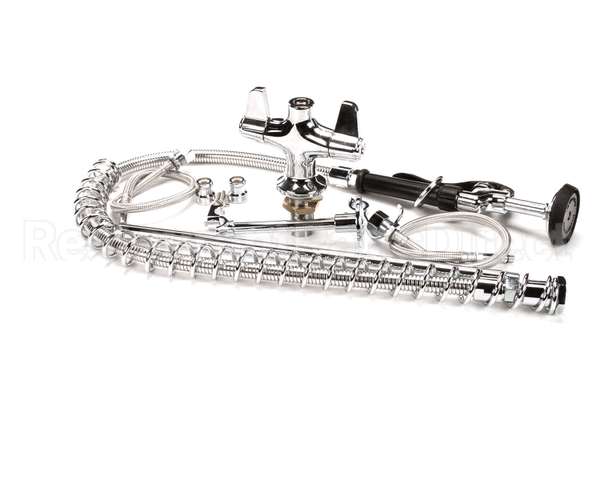 5PR-2S00 T&S Brass Pre-Rinse, Single Hole Base, 18 Flexible