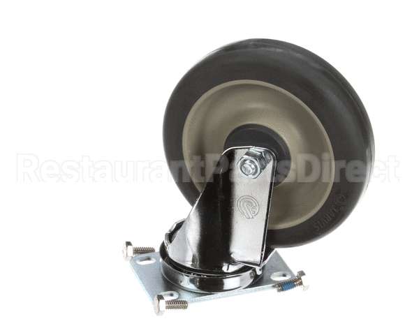 60008 Cambro 5" Swivel Caster, 4-Bolts (603