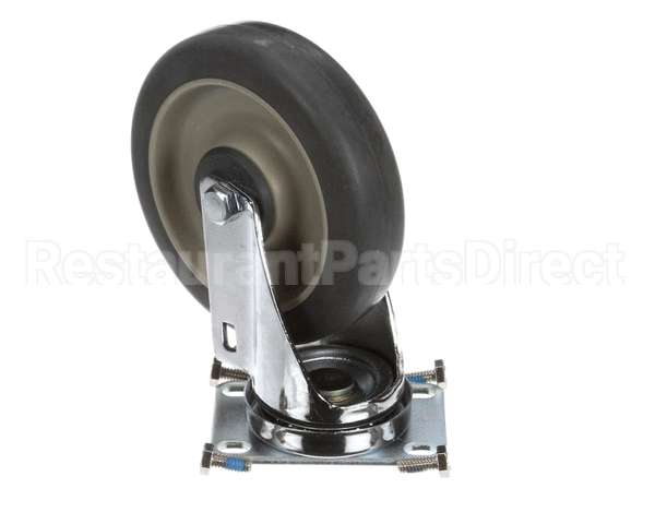 60008 Cambro 5" Swivel Caster, 4-Bolts (603