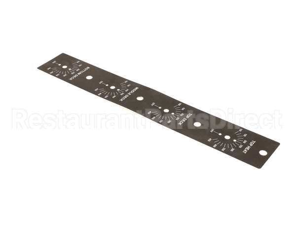 600560 Piper Products Thermostat Decal