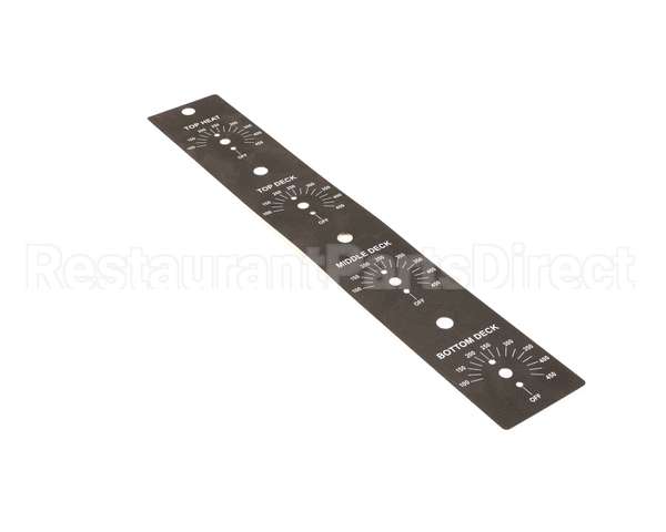 600560 Piper Products Thermostat Decal