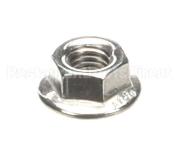 60563 Blodgett Nut M5 A2 W/Flange, Serrated