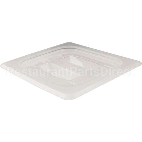60PPCH-190 Compatible Cambro Cover 1/6 Size Solid Semi-Clear Plastic