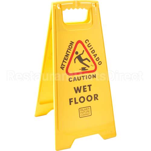 6112 Compatible Rubbermaid Sign, Floor, Caution, A-Frame