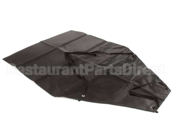 615NBABK San Jamar Neo-Flex Bib Apron-Black