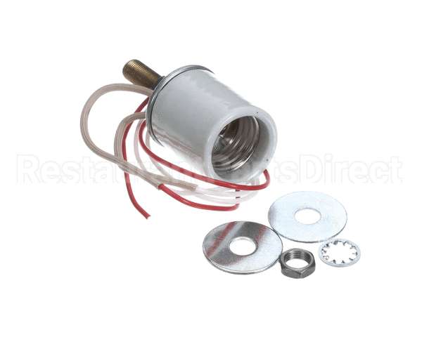617C Hanson Heat Lamps Brass Socket W/Wire