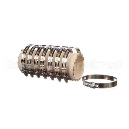 6218 Douglas Machines Pump Hose W/Clamps 2-1/2 Id X