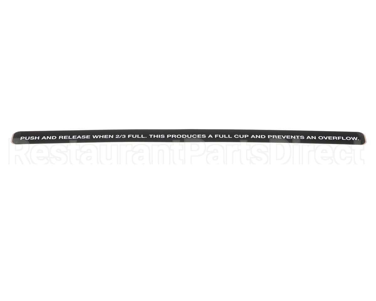 62856 Grindmaster Cecilware Decal,2/3 Full,Pic 5