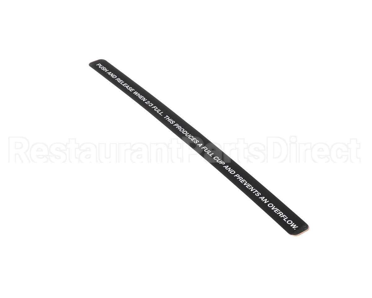 62856 Grindmaster Cecilware Decal,2/3 Full,Pic 5