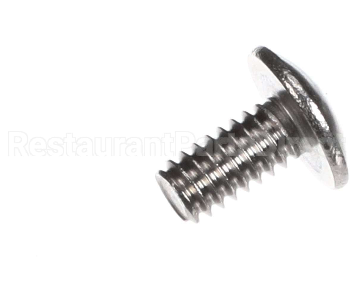 63298 Grindmaster Cecilware Screw, 1/4-20X1/2 Ph Tr Hd M/S, 18-8 S/S