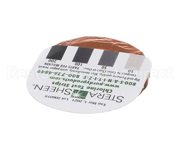 637000-TS Stoelting Stera-Sheen Chlorine Test 15Ft