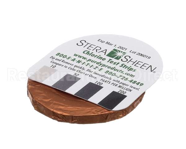 637000-TS Stoelting Stera-Sheen Chlorine Test 15Ft