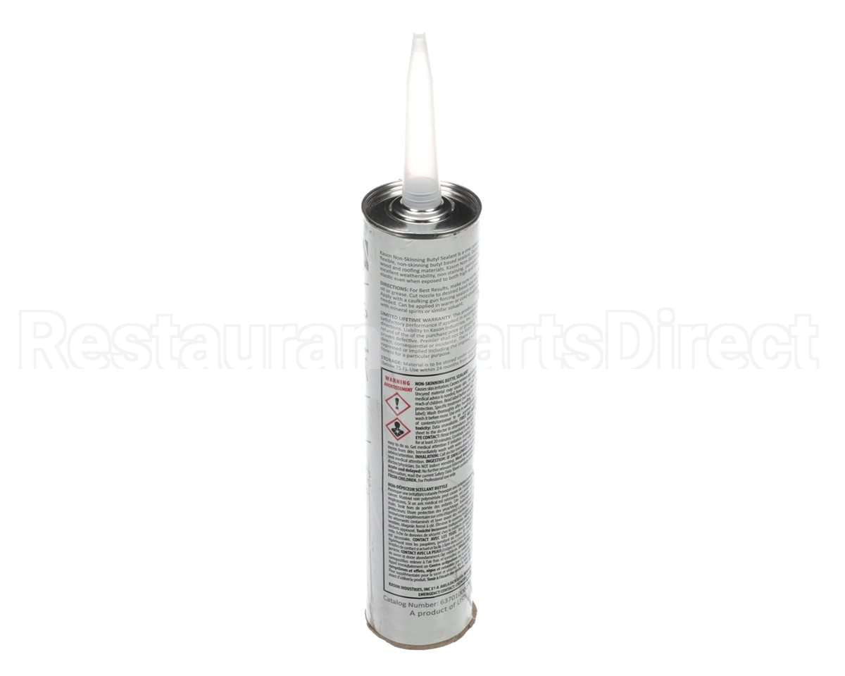 63701000004 Kason Butyl Non-Skin 10.3 Oz Grey