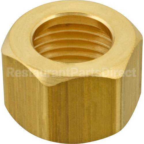63F Compatible TS Brass Nut, Tailpiece, 1/2" Npt F