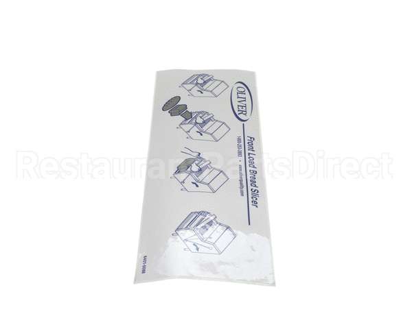 6401-5088 Oliver Nameplate-Operation Fr Ld Slcr