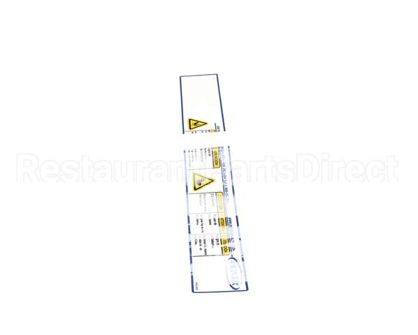 6402-0006 Oliver Nameplate-Technical Supp/Caut