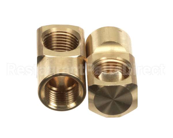 64211 Fisher Close Elbow 1/2F Brs 2Ea