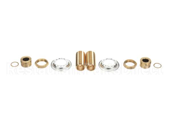 64238 Fisher Close Nipple 1/2 Brs 2Ea