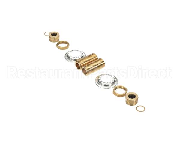 64238 Fisher Close Nipple 1/2 Brs 2Ea