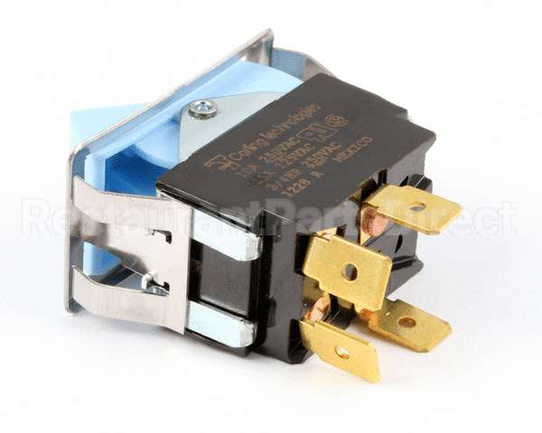 6500 Blodgett Switch, Rocker, Dpst, Blue