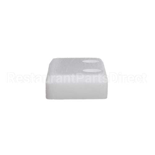 6508 Douglas Machines White Delrin Foot Block Pt Cpt