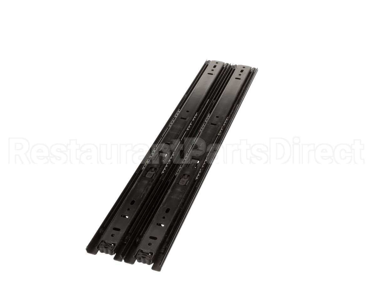 65286 Perlick Slides,Drawer,Pair,Blk Hhc