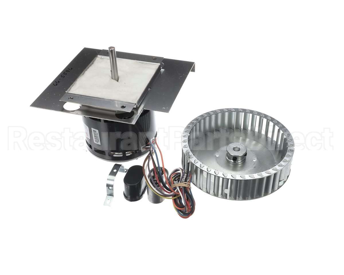 66-5596 Nu-Vu Assy,Motor,1/3Hpdv,Short,8"Cag