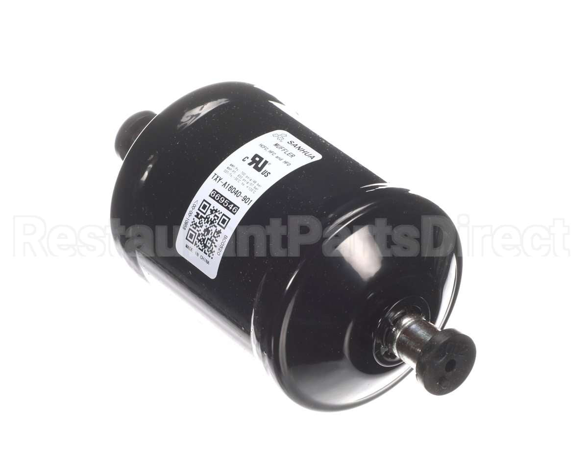 669546R Nortek Repl,Muffler,Disch,5.5"L,1/2"Ods