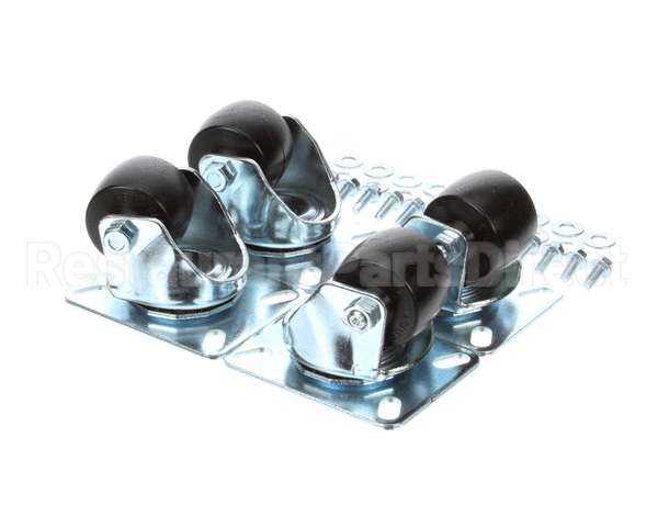 67061 Perlick Caster Kit, Set Of 4, 2-7/8 H