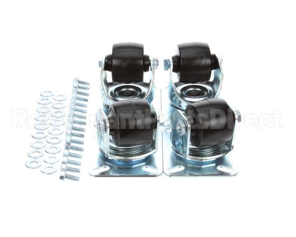 67061 Perlick Caster Kit, Set Of 4, 2-7/8 H