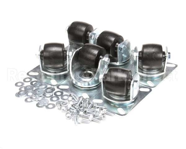 67062 Perlick Caster Kit, Set Of 6, 2-7/8 H