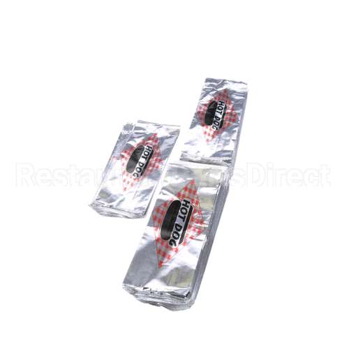 68002 Benchmark 1000 Foil Hotdog Bags